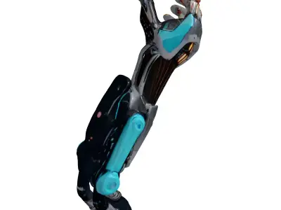 Cyberpunk Neon Arm 3D Model 3D model