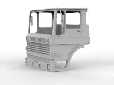 1977 Leyland Buffalo 4X2  3D print model