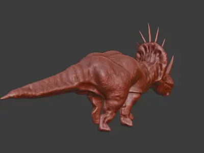 Dinosaur Styracosaurus 3D model