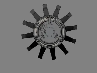 British Bl-755 submunition  3D model