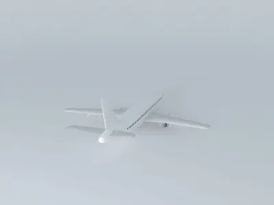 Template - Dassault Mercure 100 v1 5 Free 3D model