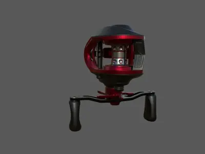 Favorite Fire Stick Casting Reel 3D Game ready Model Low-poly 3D model