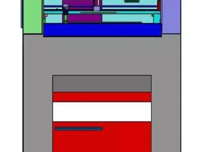 Laser Cutting Automation Equipment  3D model