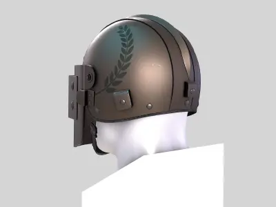 Helmet K6-3 Low-poly 3D model purchase