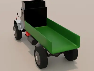 Totally rigged Truck model 3D model