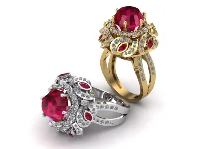 Special Ring A17 3D print model