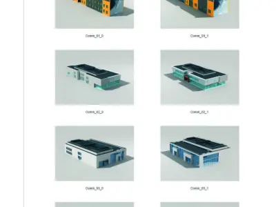 Dosch 3D - Commercial Buildings 3D model