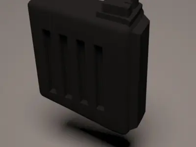 Laser blaster 3D print model