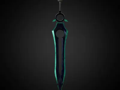 Sword of Warrior collection Low-poly 3D model purchase