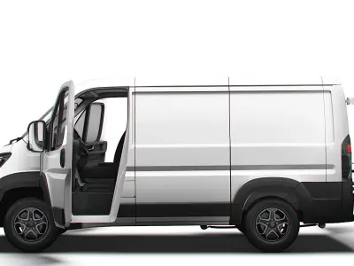 Opel Movano e Van L1H1 HQ Interior 2025 3D model