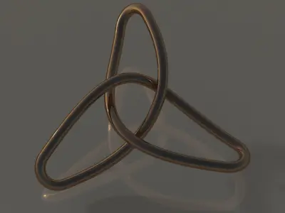 Gordian Knot Free 3D model