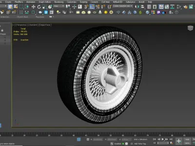 Classic Wheel T 3D model