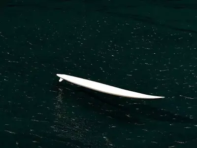 Surfboard Free low-poly 3D model