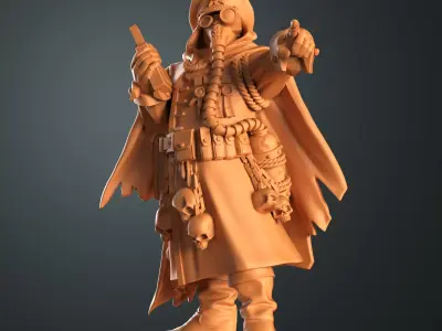 Traitor naval captain 3D print model