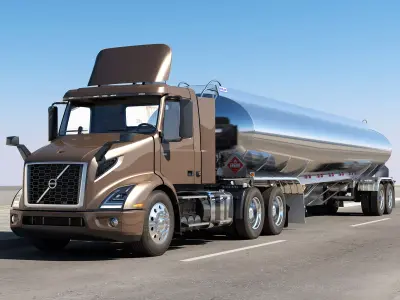 Volvo VNR 300 Tanker 3D model