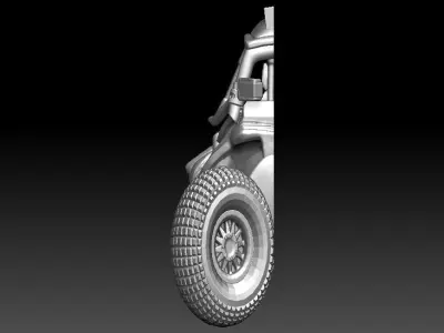 buggy car pendant  3D print model
