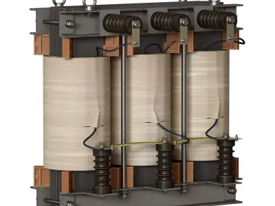 Electric Transformer 3D model purchase