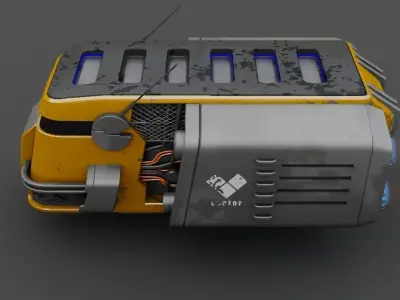 Cargo Ship  3D model