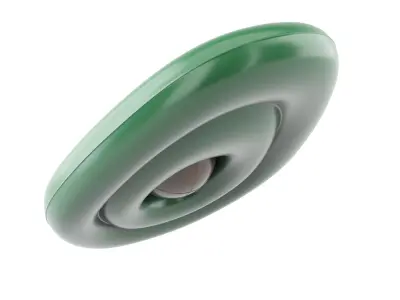 Inflatable Avocado Pool Float 3D model