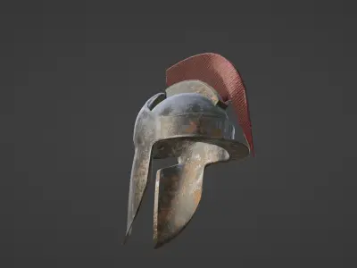 Spartan Helmet  3D model