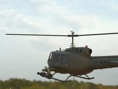 helicopter military 3D model