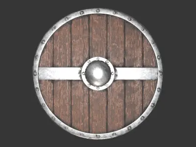 Medieval Collection Weapons Shields 3D Model Pack