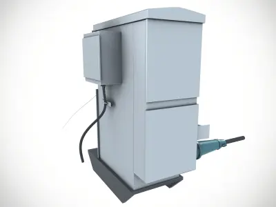 Electrical Switch Box 3D model