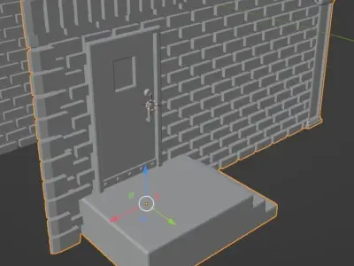 Corner Clinic Wargaming Terrain 3D print model