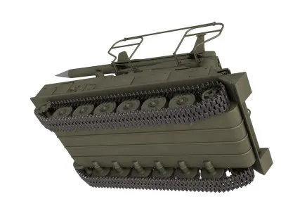 SA-6 Gainful 2K12 Kub 3D model