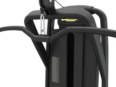 Technogym - Selectorised - Lat Machine 3D model