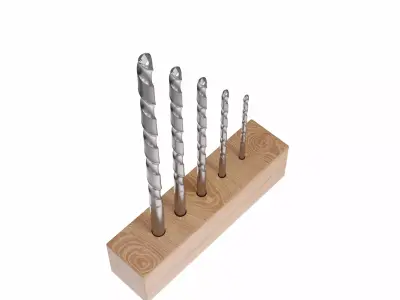 Drill Bit 3D model