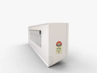 Blue Star Inverter Split AC 3D model