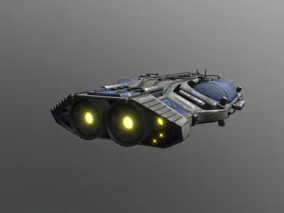 Cargo-Ship-Type-5 spaceship 3D model