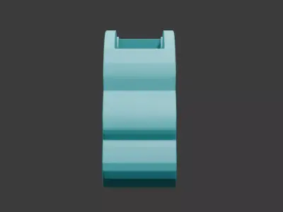 cloud flower pot 3D model