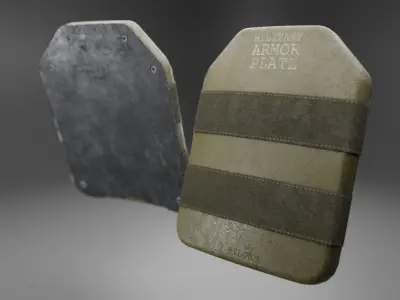 Armor Plate 3D model