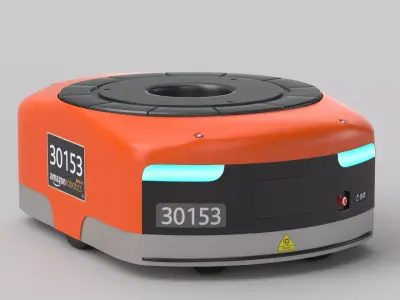 Amazon Kiva Robot 3D model