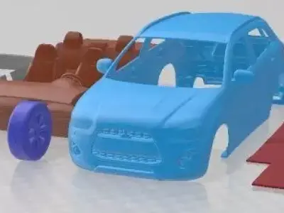 Mitsubishi ASX 2011 Printable Car 3D print model