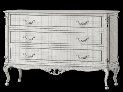 juliettesinteriors nightstand and dresser art JX0151 3D model