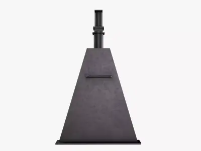Industrial Jack Stand Low-poly 3D model