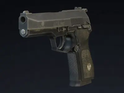 Vektor SP1 Low Poly Realistic Low-poly 3D model