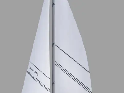 Sailboat 3D model
