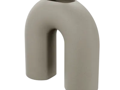  Abstract Arched Ceramic Vase Model 