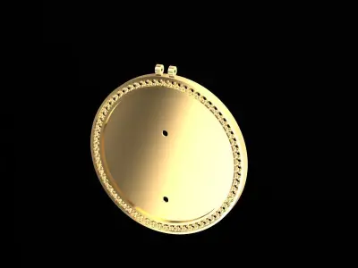 horse ring fix hole 3D print model