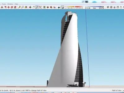 Sketchup Tower B2 Free 3D model