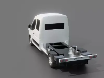 Nissan NV400 CrewCab Chassis 3D model