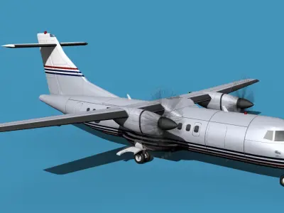 ATR-42-320 Corporate 4 3D model