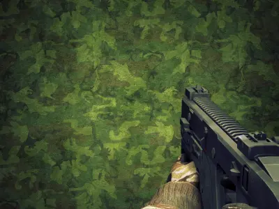 Animated Modern Weapons and Arms SMGs and Assaults with SFX 3D model