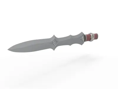Sword of Lady Sif from movie Thor The Dark World 3D model