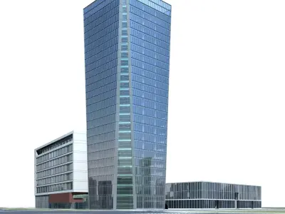 Office Building 3D model 275