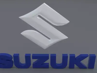 Suzuki Logo 3D model